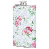 Aquarellpeere, Schmetterlingswasserfarbe Flachmann (Links)