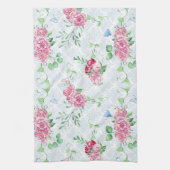 Aquarellpeere, Schmetterlingswasserfarbe Geschirrtuch (Vertikal)