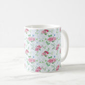 Aquarellpeere, Schmetterlingswasserfarbe Kaffeetasse (VorderseiteRechts)