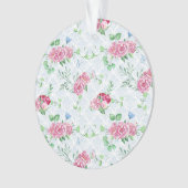 Aquarellpeere, Schmetterlingswasserfarbe Ornament (Vorderseite)