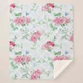 Aquarellpeere, Schmetterlingswasserfarbe Sherpadecke (Vorderseite)