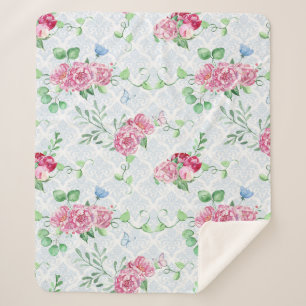 Aquarellpeere, Schmetterlingswasserfarbe Sherpadecke