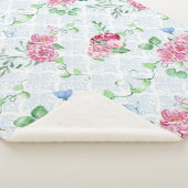 Aquarellpeere, Schmetterlingswasserfarbe Sherpadecke (3/4)