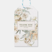 AquarellPerlen und Brautparty der Staatsanwaltscha Geschenkanhänger (Rückseite)