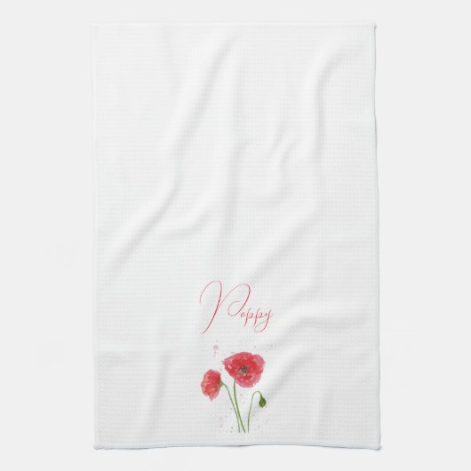 Aquarellpfeifen Geschirrtuch (Vertikal)