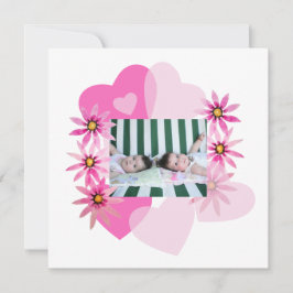 Aquarellpfeifen Rosa Herzen Foto Twins