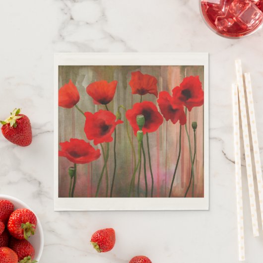 Aquarellpfeifen Serviette (Beispiel)