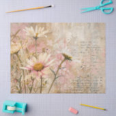 Aquarellpfeifen Shabby Parchment Decoupage Seidenpapier (Basteln)