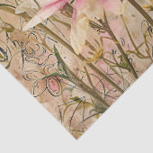 Aquarellpfeifen Shabby Parchment Decoupage Seidenpapier (Detail)