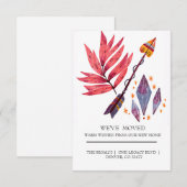 Aquarellpfeil & Diamanten (Vorne/Hinten)