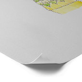 Aquarellpfeiler 1 poster (Ecke)