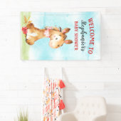 Aquarellpferd-Kinderdusche Banner (Insitu)