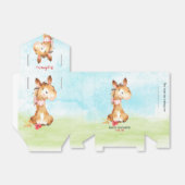Aquarellpferd-Kinderdusche Geschenkschachtel (Ungefaltet)