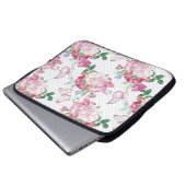 Aquarellpferde, Wasserfarbenschmetterling Laptopschutzhülle (Vorne Knopf)