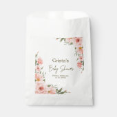 Aquarellpfirsichblume Geschenktütchen (Vorderseite)
