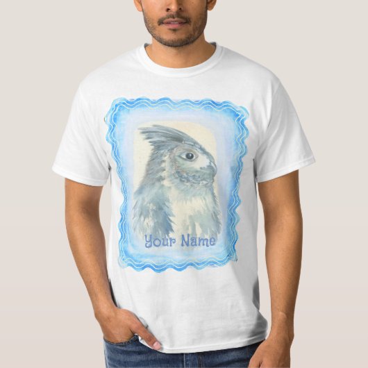 Aquarellpflanze T - Shirt (Vorderseite)