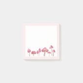 Aquarellpilz Post-it Klebezettel (Vorderseite)