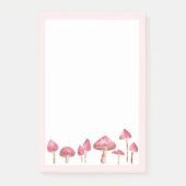 Aquarellpilz Post-it Klebezettel (Vorderseite)