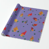 Aquarellpilze Wrapping Paper Geschenkpapier (Ungerollt)