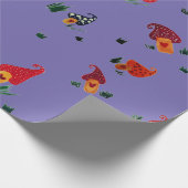 Aquarellpilze Wrapping Paper Geschenkpapier (Ecke)