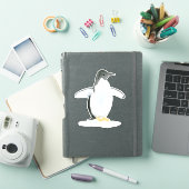 Aquarellpinguin - Vinyl-Cut-Aufkleber Aufkleber (iPad Hülle)