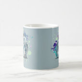 Aquarellpinguine Kaffeetasse (Mittel)