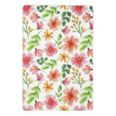 Aquarellpinke Blume Blumenmuster-69677 Mini Klemmbrett (Rückseite)