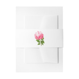 Aquarellpinke Einladungsbanderole