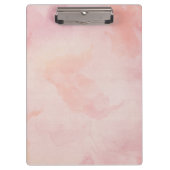 Aquarellpinke Klemmbrett (Vorderseite)