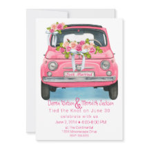 Aquarellpinken nur verheiratet