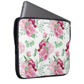 Aquarellpinkerbäume Laptopschutzhülle (Vorne Rechts)