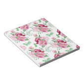 Aquarellpinkerbäume Notizblock (angewinkelt)