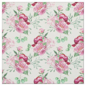 Aquarellpinkerbäume Stoff (Muster)