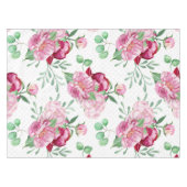 Aquarellpinkerbäume Tischdecke (Vorderseite (Horizontal))