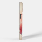 Aquarellpinsel mit Blumenstrauß Case-Mate iPhone Hülle (Rückseite / Rechts)