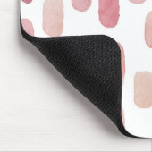 Aquarellpinsel. Modernes, einfaches niedliches Mus Mousepad (Ecke)