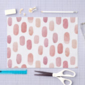 Aquarellpinsel. Modernes, einfaches niedliches Mus Seidenpapier (Handwerk)