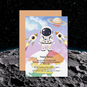 Aquarellplatz Kleine Explorer Kinderdusche Dankeskarte