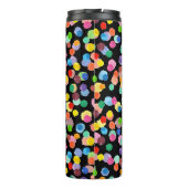 Aquarellpolka Dot, Osterhintergrund. Thermosbecher (Rückseite)