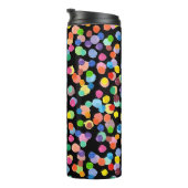 Aquarellpolka Dot, Osterhintergrund. Thermosbecher (Nach rechts gedreht)
