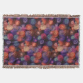 Aquarellpolka Dots Muster + Ihre Ideen Decke (Vorderseite)