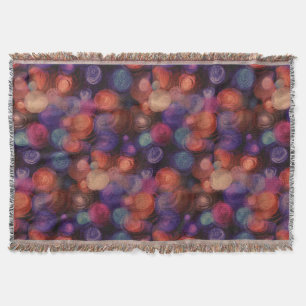 Aquarellpolka Dots Muster + Ihre Ideen Decke