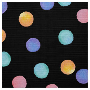 Aquarellpolka-Punkte Stoff