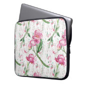 Aquarellpony, Aquarellsprays Laptopschutzhülle (Vorderseite Links)