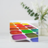 Aquarellpostkarte Postkarte (Stehend Vorderseite)
