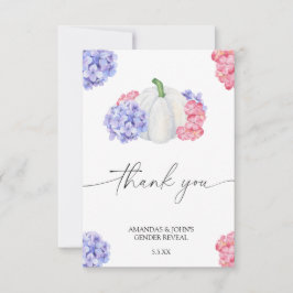 Aquarellpumkin Danke für die Gender-Enthüllung