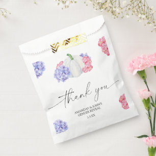 Aquarellpumkin Danke für die Gender-Enthüllung Geschenktütchen