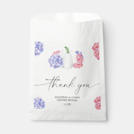 Aquarellpumkin Danke für die Gender-Enthüllung Geschenktütchen