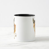 Aquarellpumpen, Löwe, Tier Tasse (Zentrum)