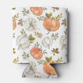 Aquarellpumpen und Blattmuster Dosenkühler (Rückseite)